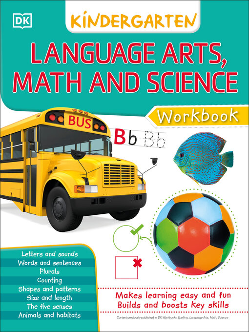 Title details for Language Arts, Math, and Science: Kindergarten by DK - Available